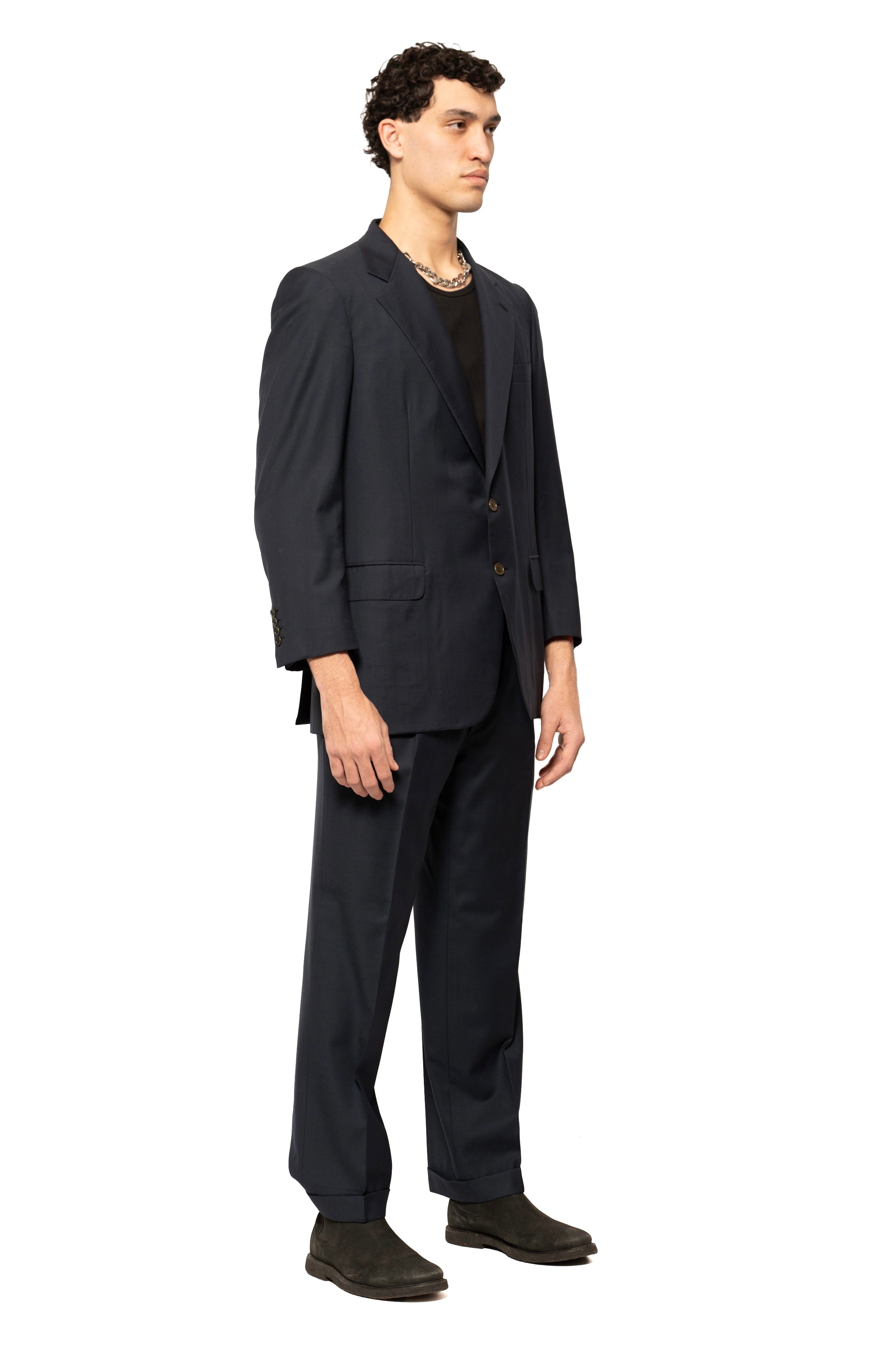 Brioni Palatino Navy Wool Suit