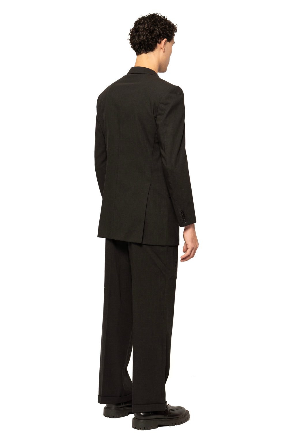 Brioni Traiano Charcoal Wool Suit