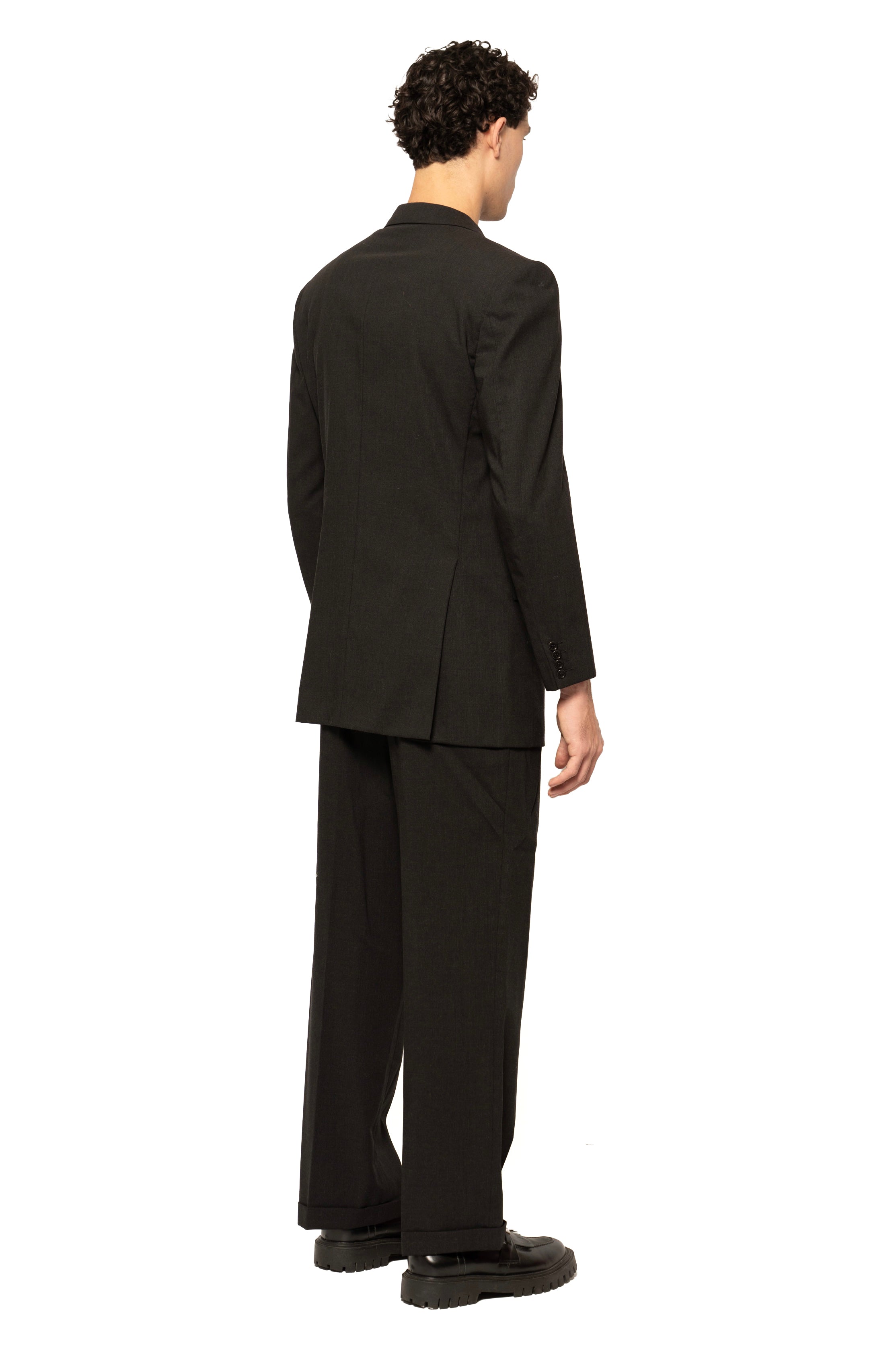 Brioni Traiano Charcoal Wool Suit