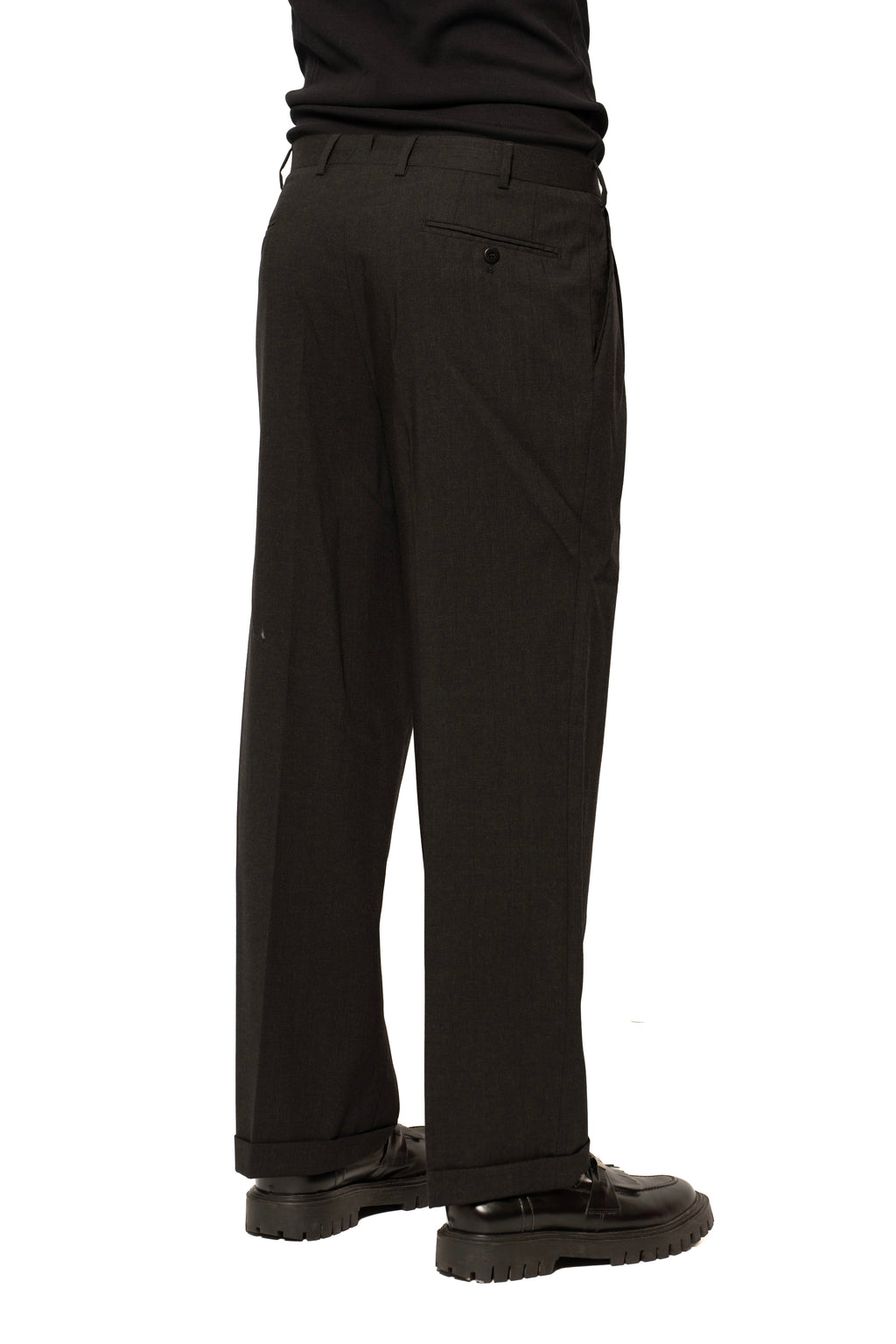 Brioni Traiano Charcoal Wool Suit