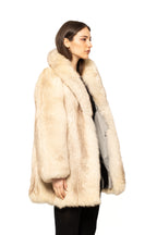 Handcrafted Arctic Fox Fur Coat