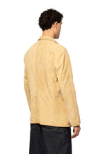 John Varvatos Suede Leather Blazer