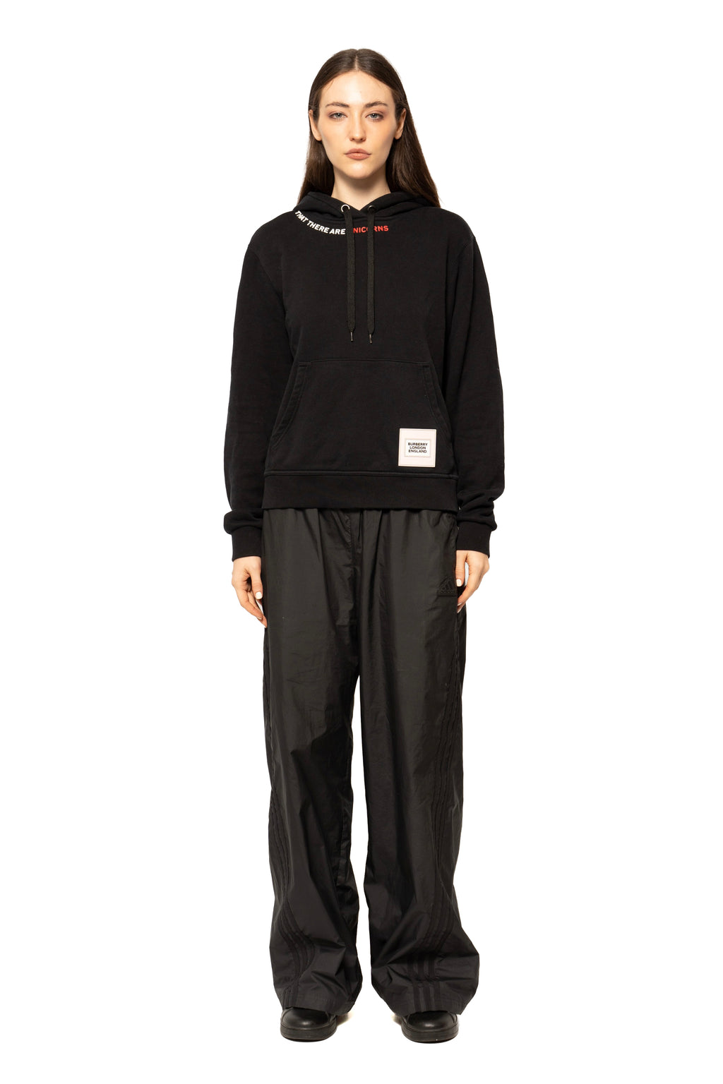Burberry Unicorn Quote Cotton Hoodie