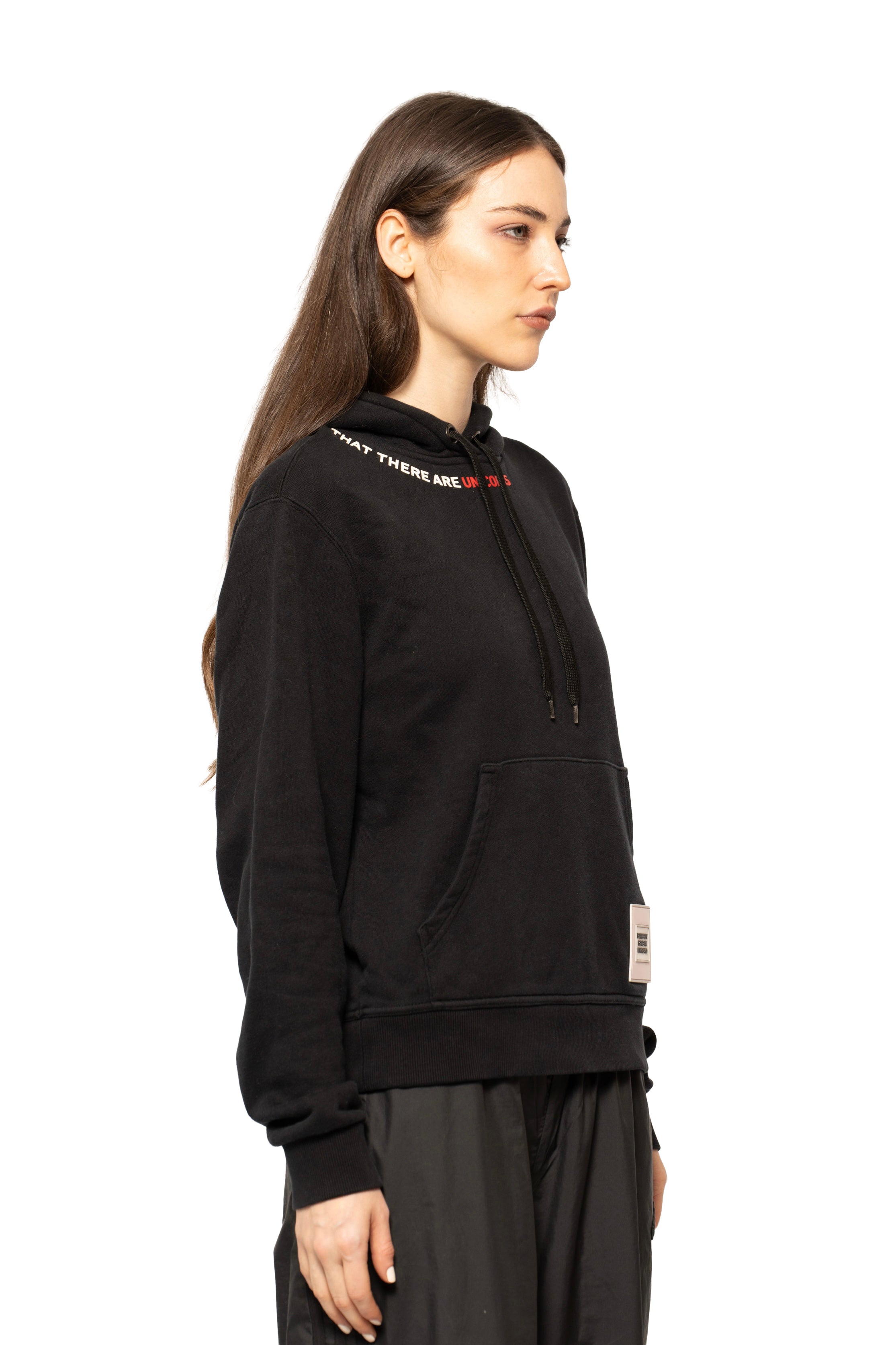 Burberry Unicorn Quote Cotton Hoodie