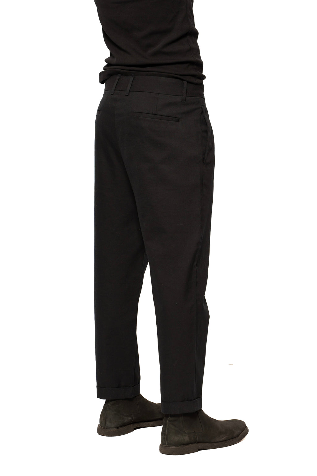 AllSaints Tapered Pleated Trousers
