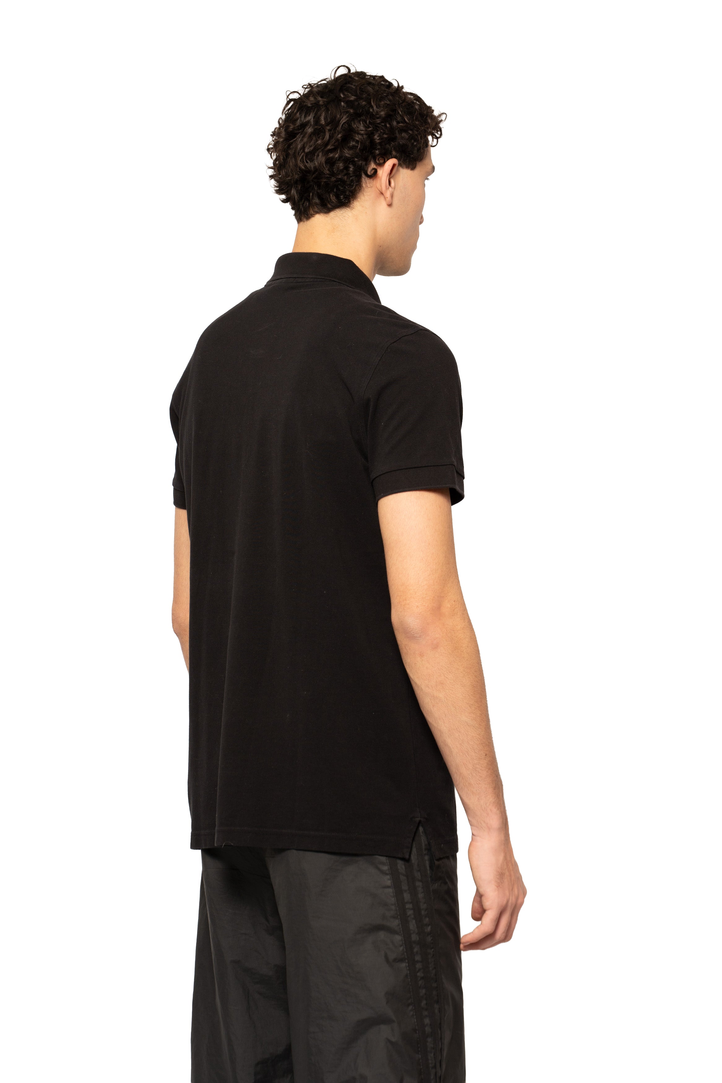 BOSS Logo Trim Cotton Polo Shirt