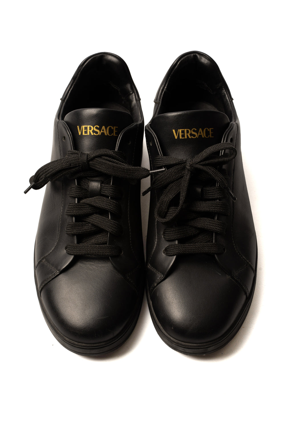 Versace Greca Leather Sneakers