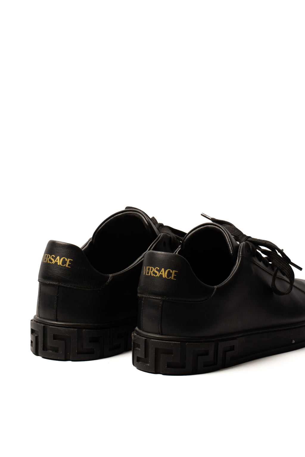 Versace Greca Leather Sneakers