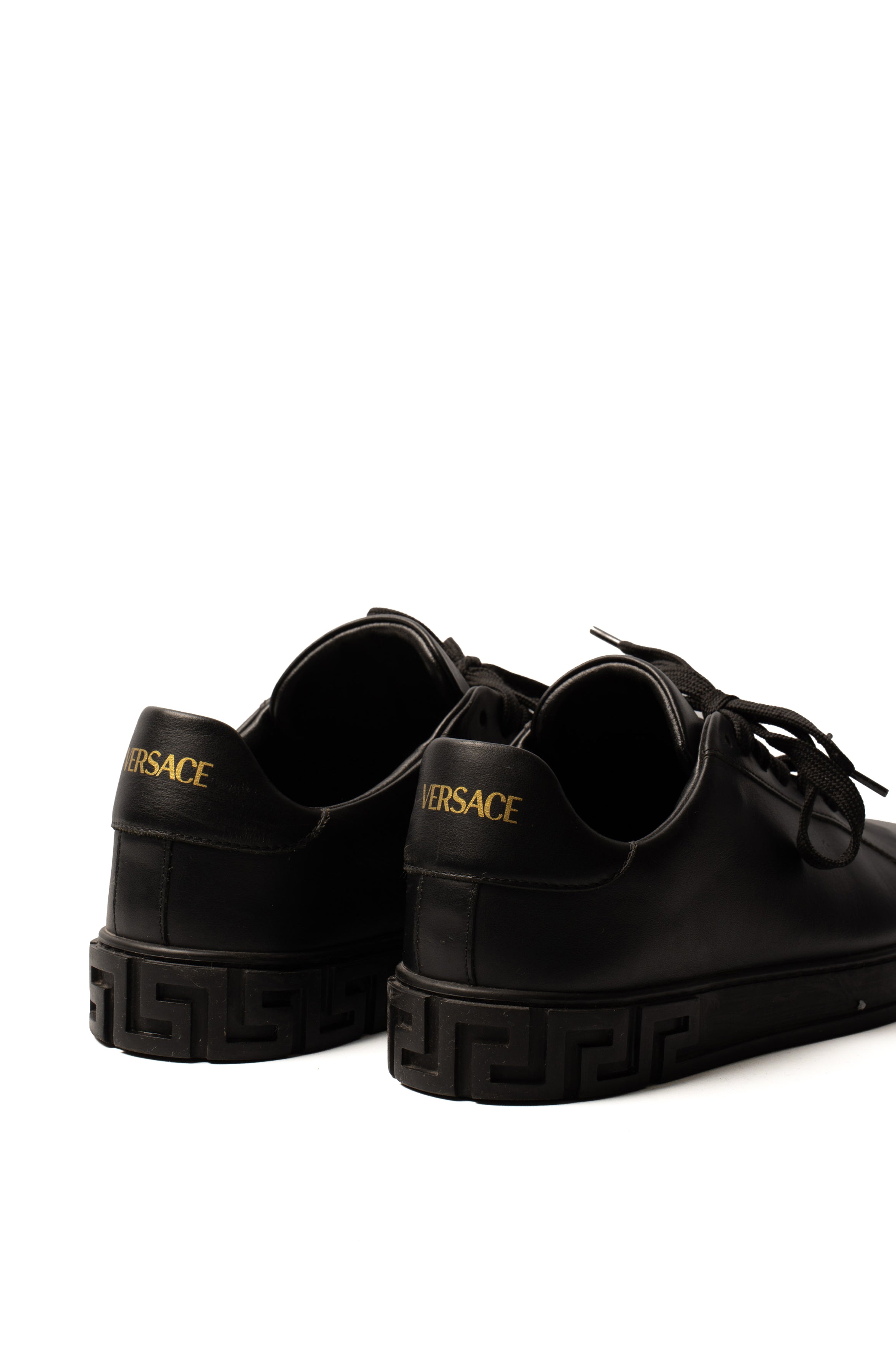 Versace Greca Leather Sneakers