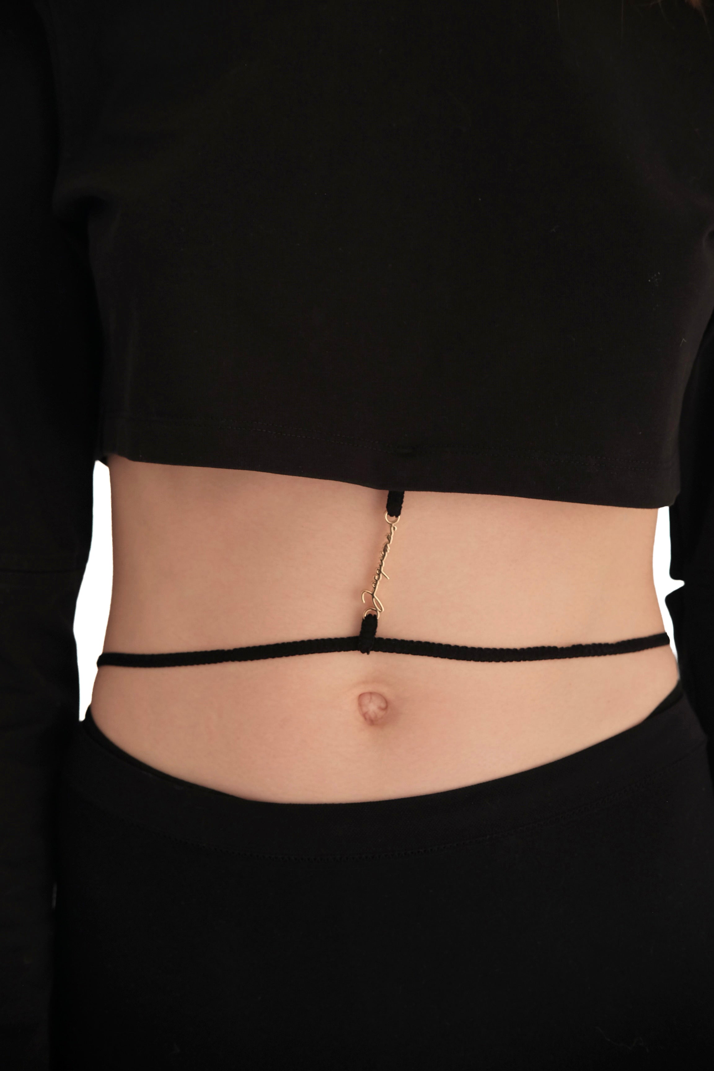 Jacquemus 'Le T-Shirt Pino' Crop Top