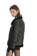 Balenciaga Le Bombardier Shearling Jacket