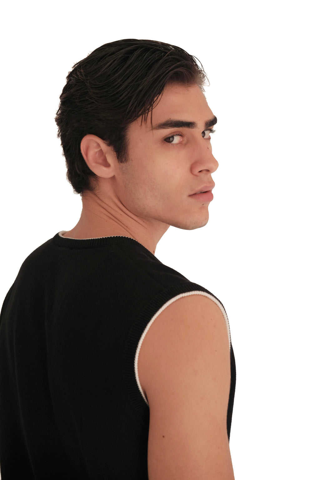 Balmain Paris Logo Knit Vest