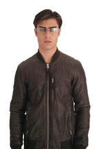 AllSaints Kino Leather Bomber Jacket
