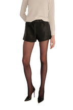 Zadig & Voltaire Pax Crinkled Leather Shorts
