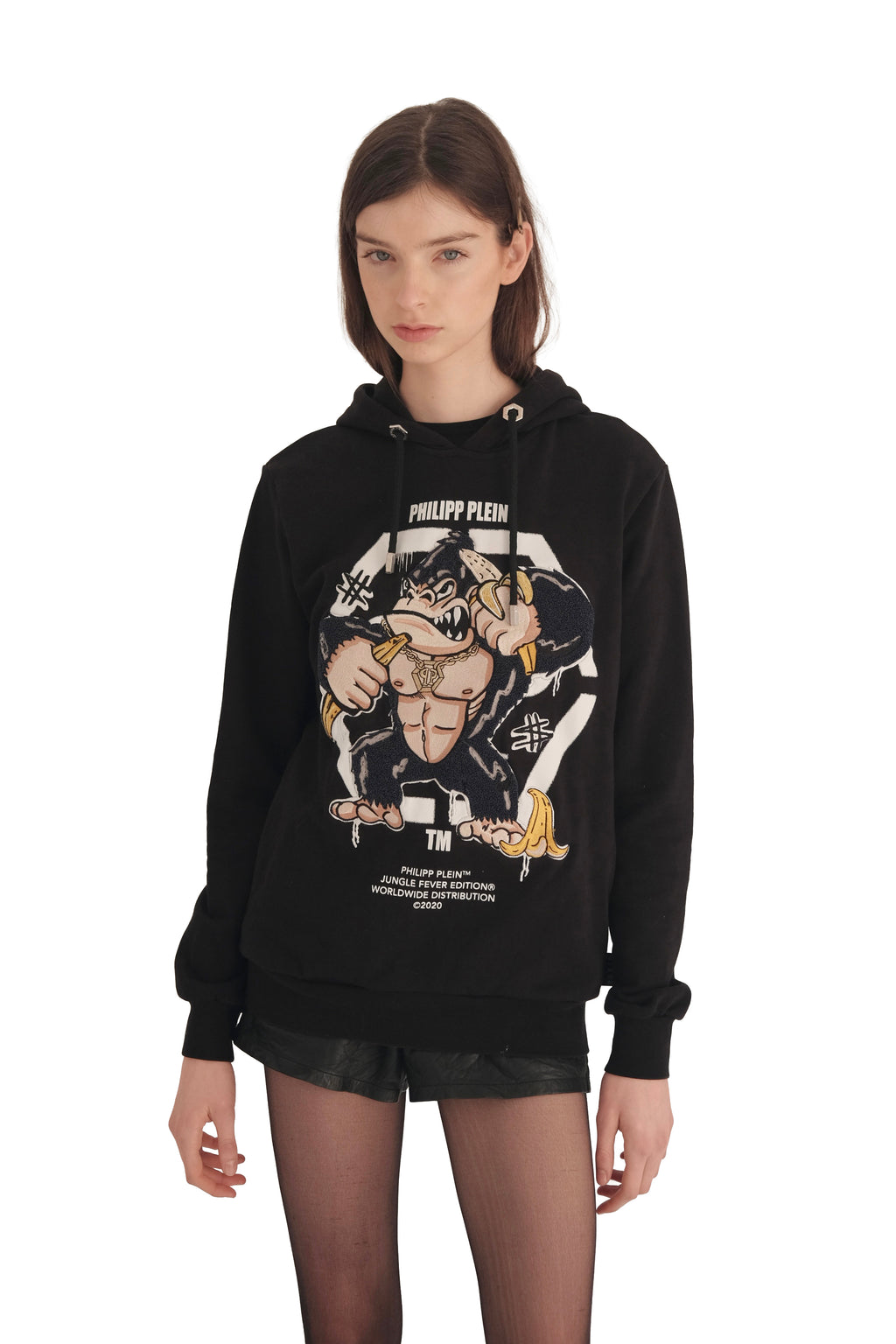 Philipp Plein King Plein Gorilla Hoodie